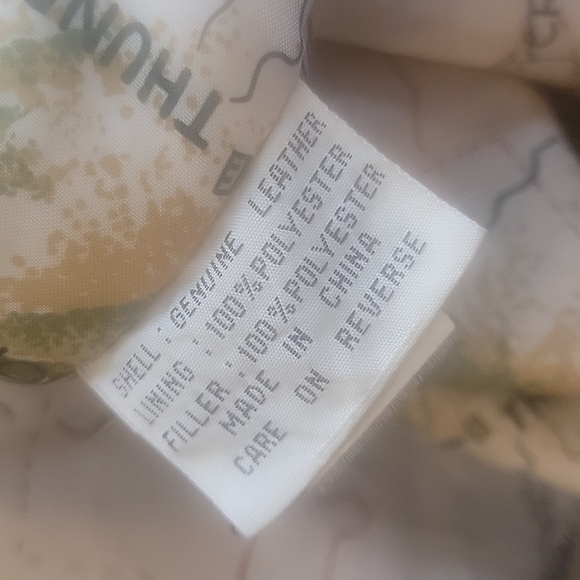 Vintage Durkee's Express Flight Leather Bomber Jacket - Picture 12 of 14